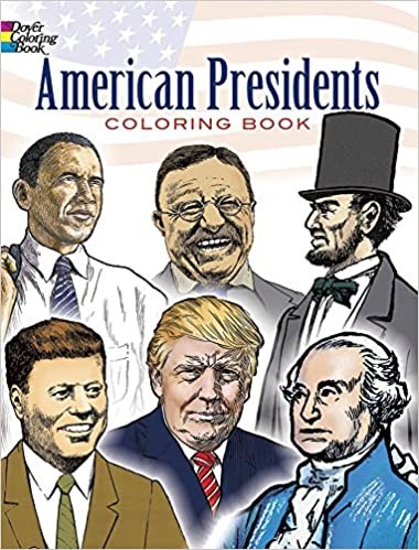 American Presidents Coloring Book 1220