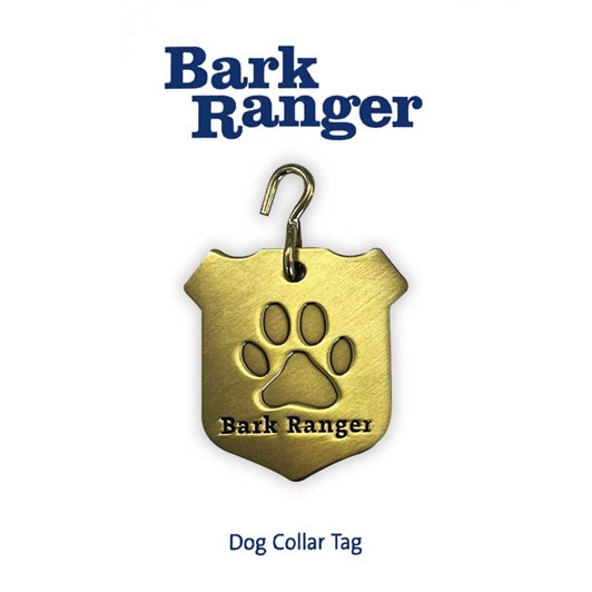 Bark Ranger Dog Collar Tag 1" 295