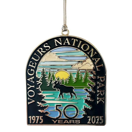 Voyageurs National Park 50th Anniversary Ornament 28085